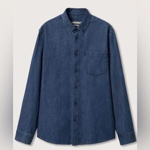 Mango Denim Button Down size XL